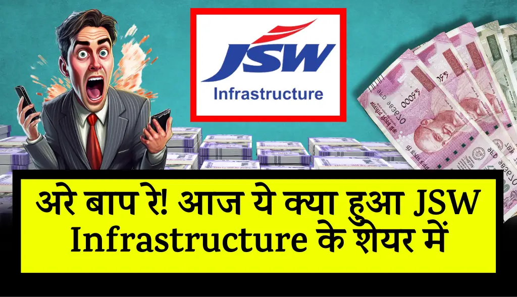 What happened in JSW Infrastructure stock today