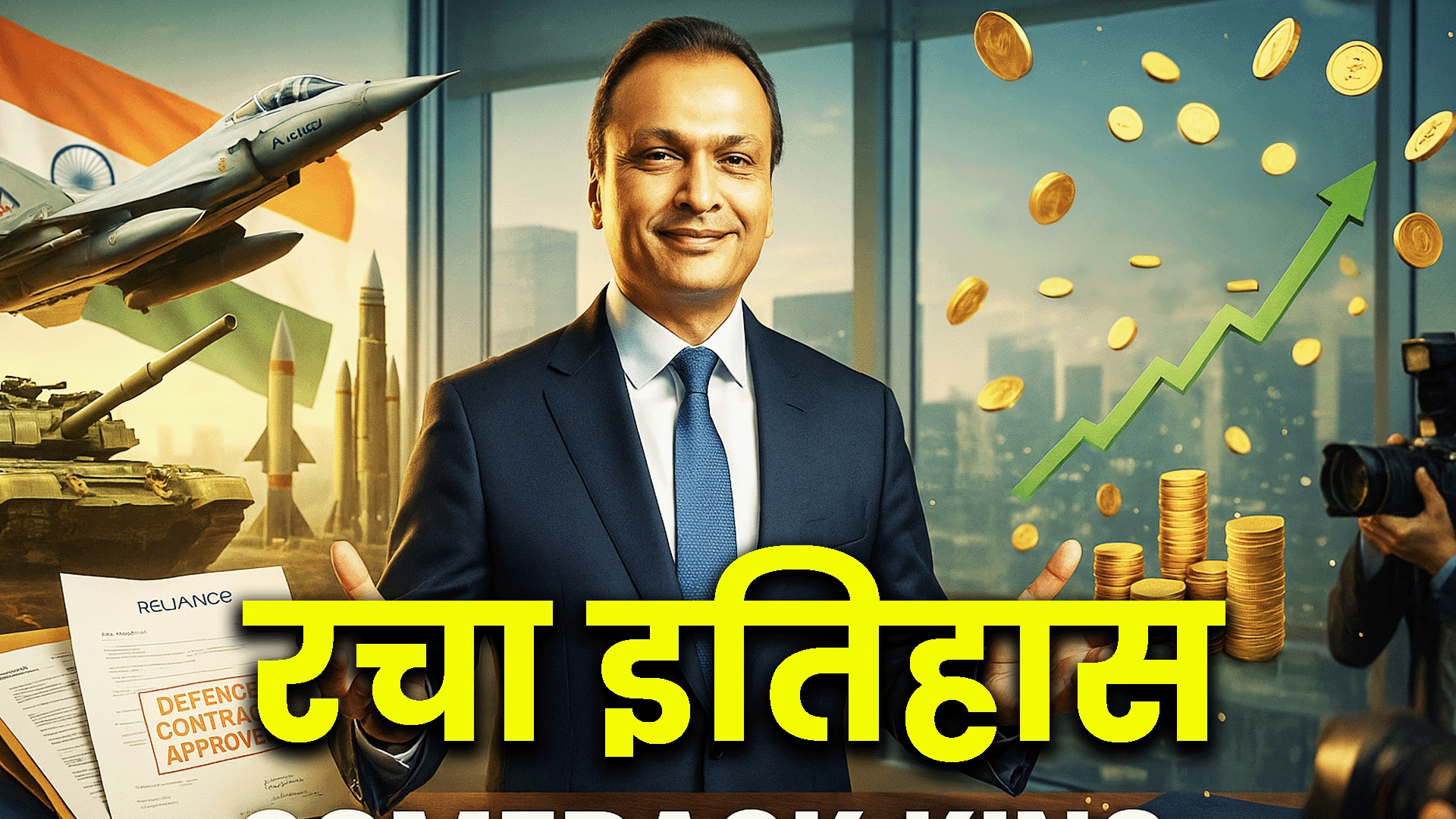 Anil Ambani is a millionaire again Now he will earn 5000 crores in Defence